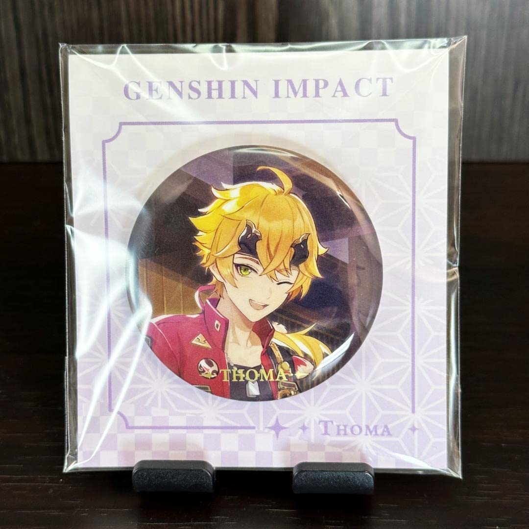 原神　トーマ　缶バッジ Amazon.co.jp: 原神 トーマ キービジュアル 缶バッジ : Toys & Games